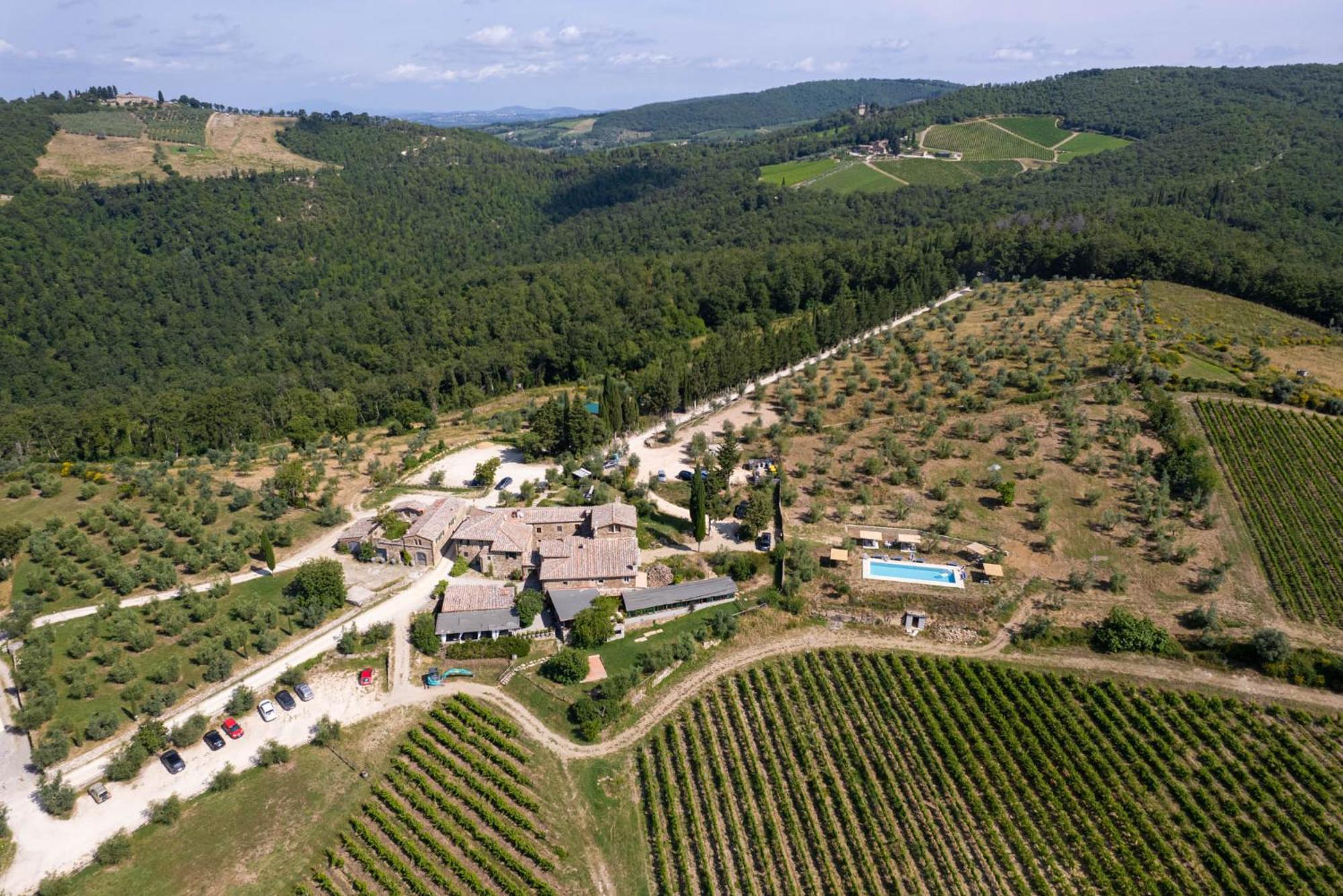 דירות גרבה אין קיאנטי Casa Alta מראה חיצוני תמונה